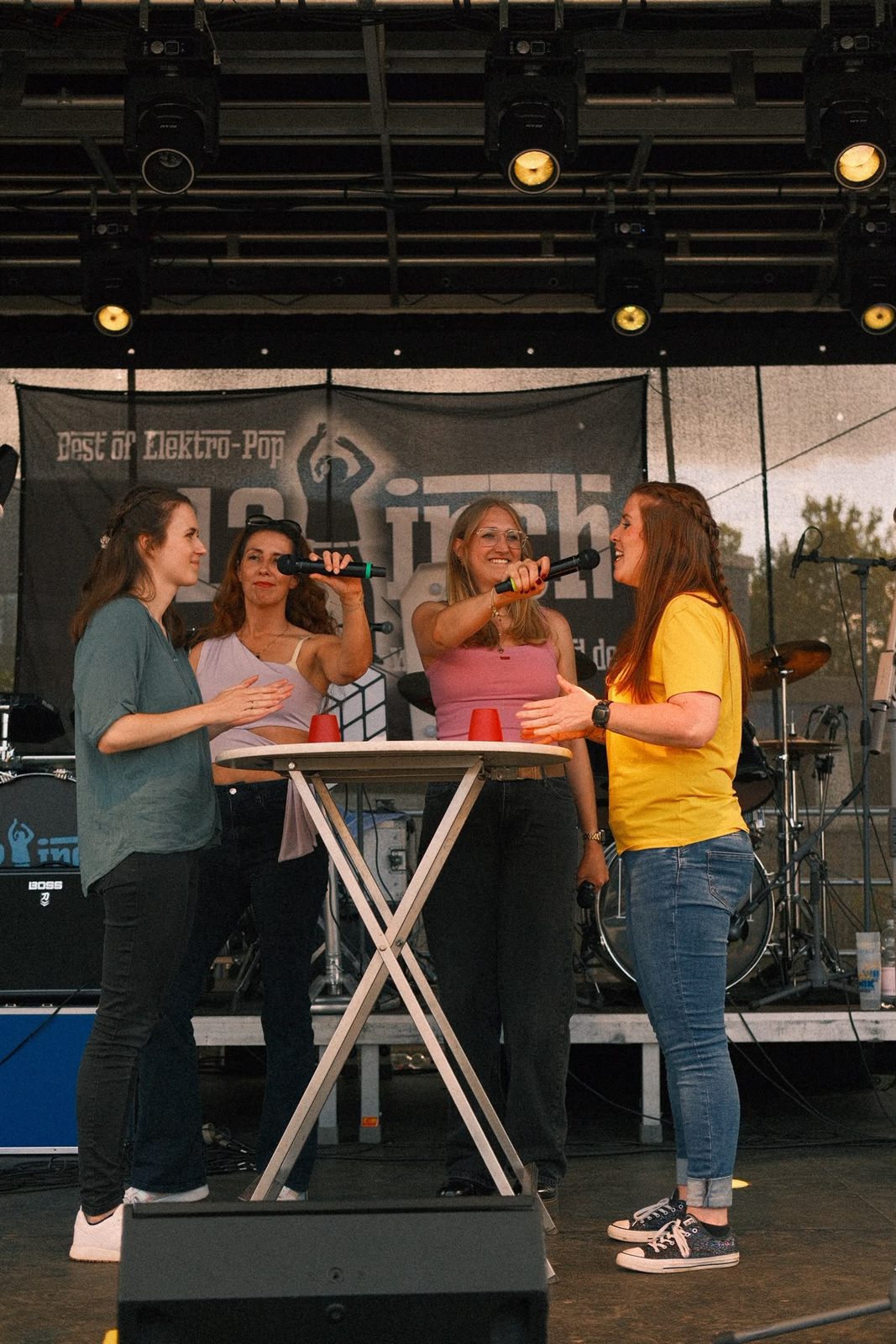 Pottcast Musical beim WIK-Sommerfest 2026 auf der Bühne